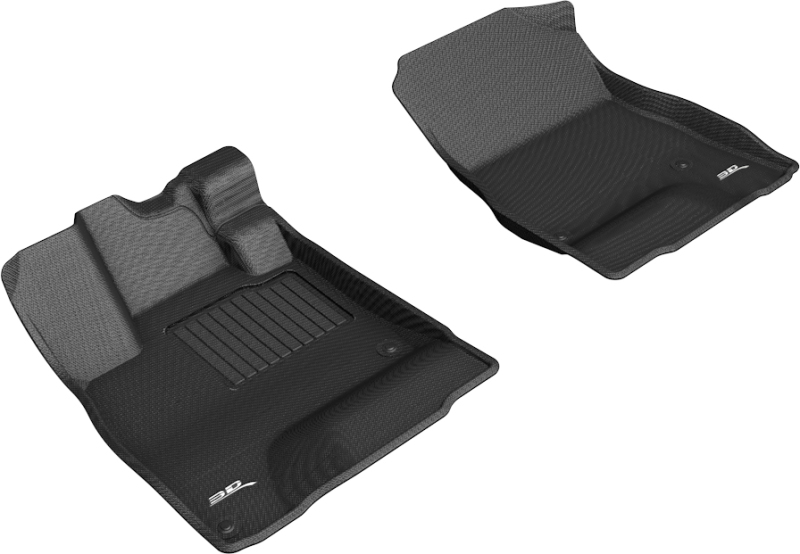 Honda Clarity Plug-in Hybrid Floor Mats - Front - 3D MAXpider - Kagu - Black - `18-`19 Honda Clarity Plug-in Hybrid Floor Mats - Front - 3D MAXpider - Kagu - Black - `18-`19